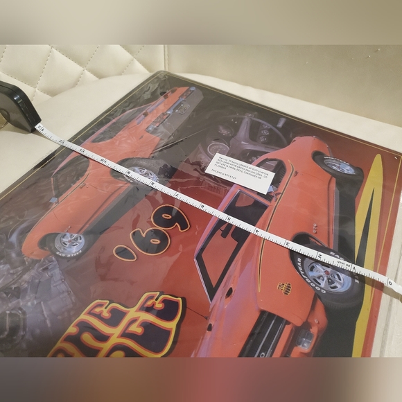 NWT Pontiac GTO The Judge 1969 15x12in Tin Sign - Picture 6 of 7